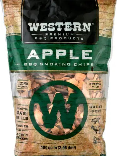 شرائح تدخين للشواء BBQ Wood Chips - 750 غم | WESTERN Premium