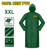 معطف مطري مقاوم للماء مع غطاء رأس من جاد ايفر - Jadever Waterproof Rain Coat
