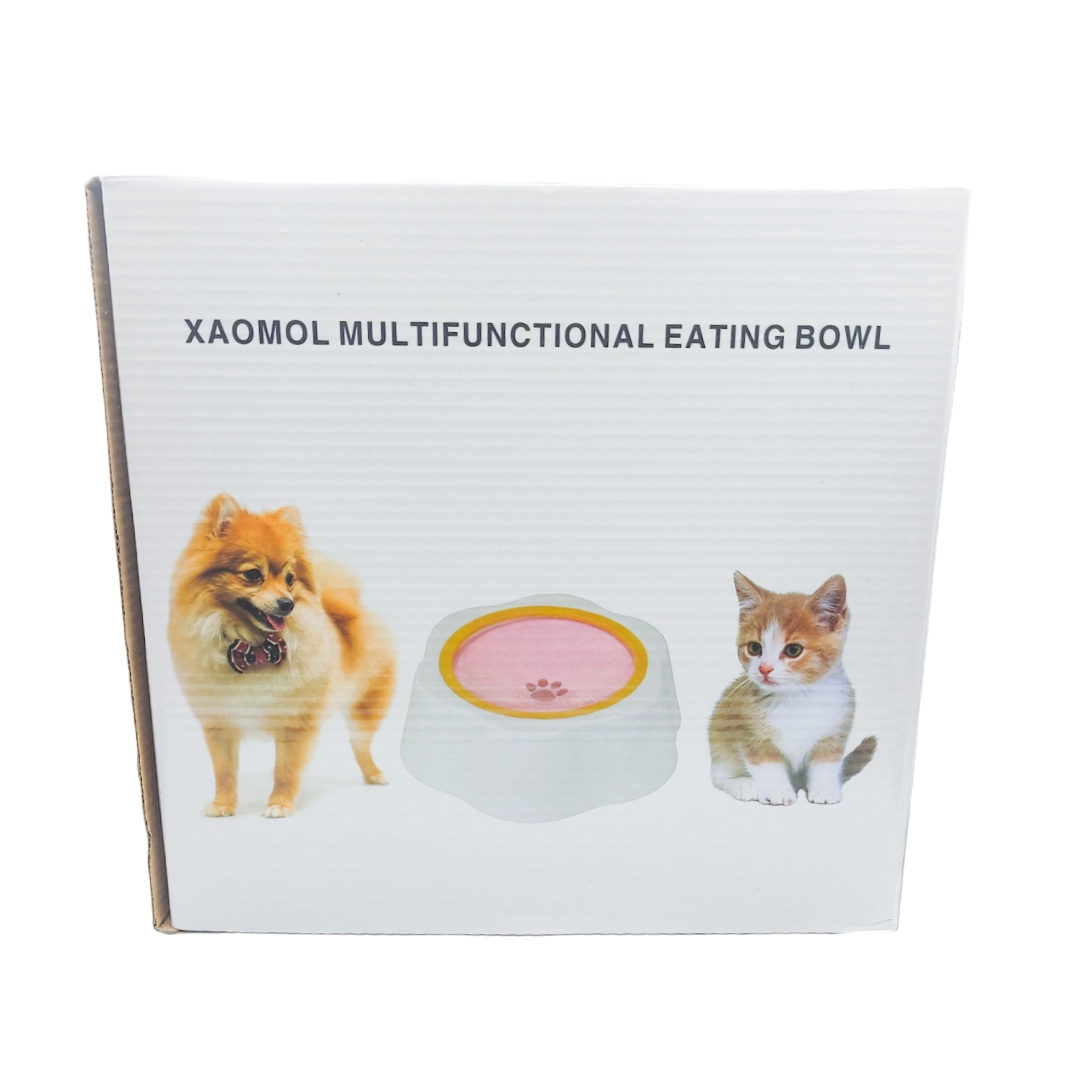 طبق طعام للقطط بلاستيك - Plastic Cat Food Bowl