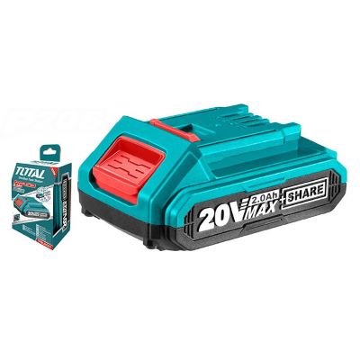 بطارية ليثيوم 20 فولت 2 أمبير من توتال - Total Lithium-Ion Battery 20V 2.0Ah
