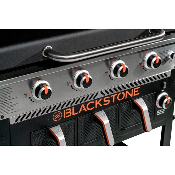 مشوى غاز مسطحة مع قلاية هوائية Blackstone 36" Griddle Air Fryer Combo
