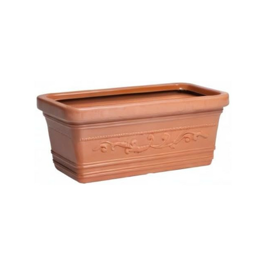 حوض نباتي مستطيل ايطالي 80 سم - SATURNIA Plant Pot 80 cm