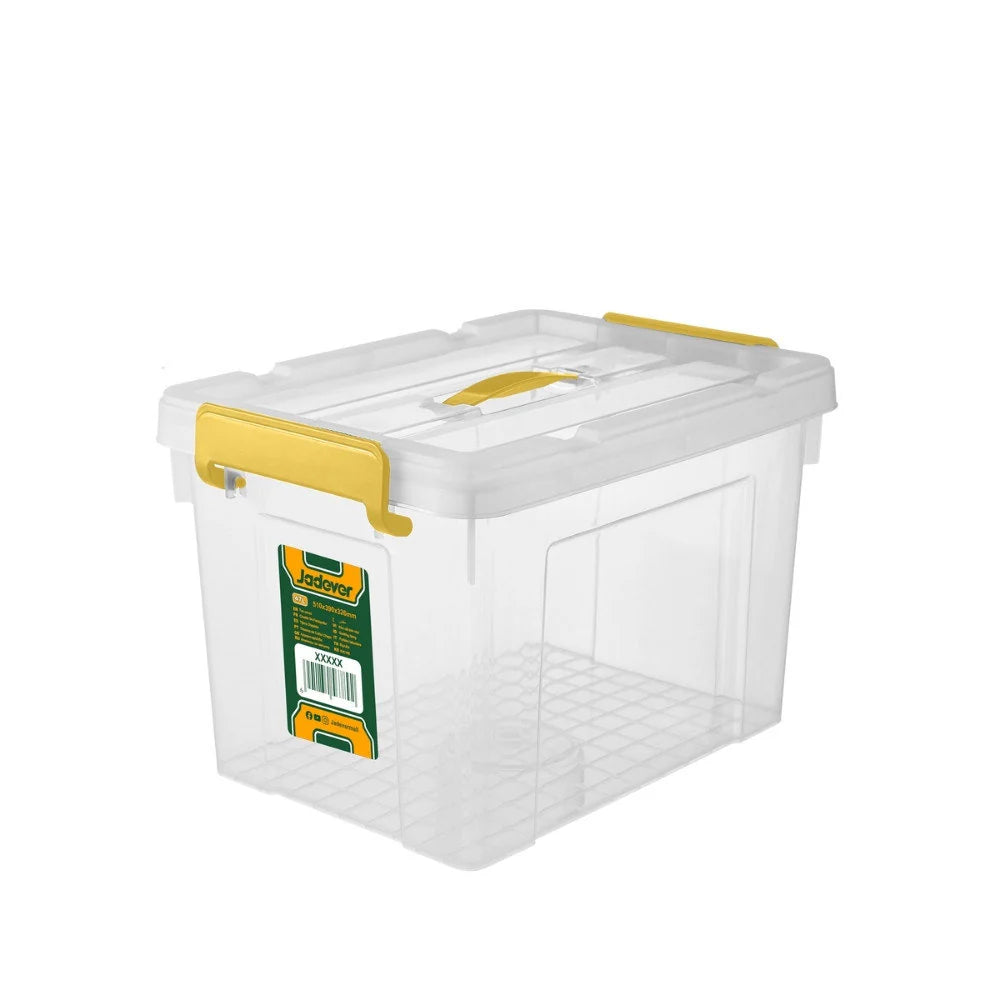 صندوق تخزين متين بغطاء محكم 33 لتر - Durable Storage Box with Tight-Fit Lid 33 L