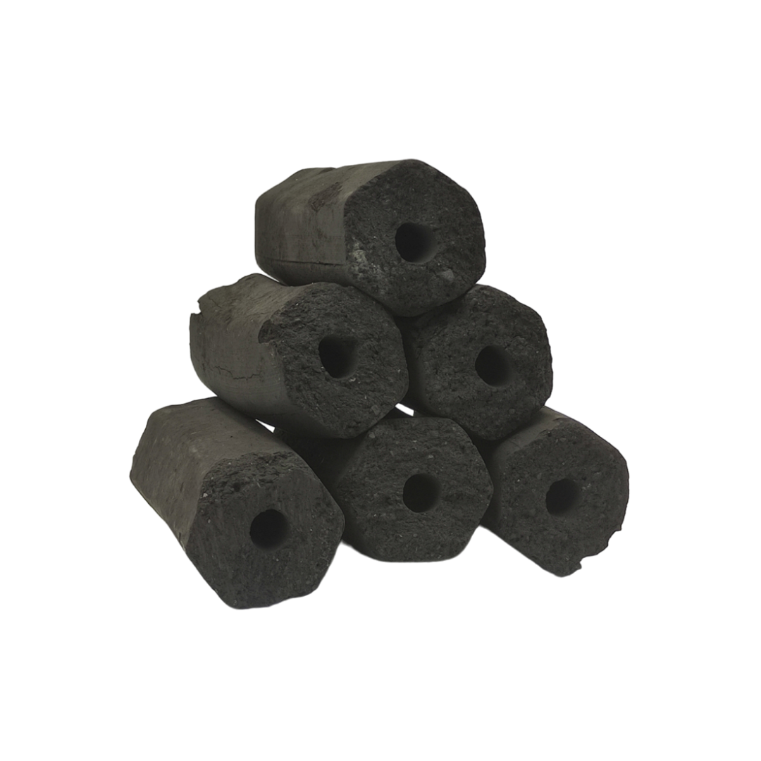 فحم شوي سداسي من هيدرا 2.5 كغ - Hedera Hexagon Charcoal 2.5 kg