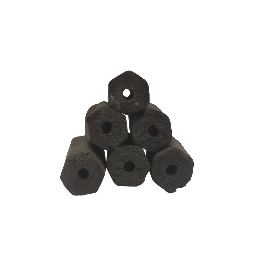 فحم شوي سداسي من هيدرا 2.5 كغ - Hedera Hexagon Charcoal 2.5 kg