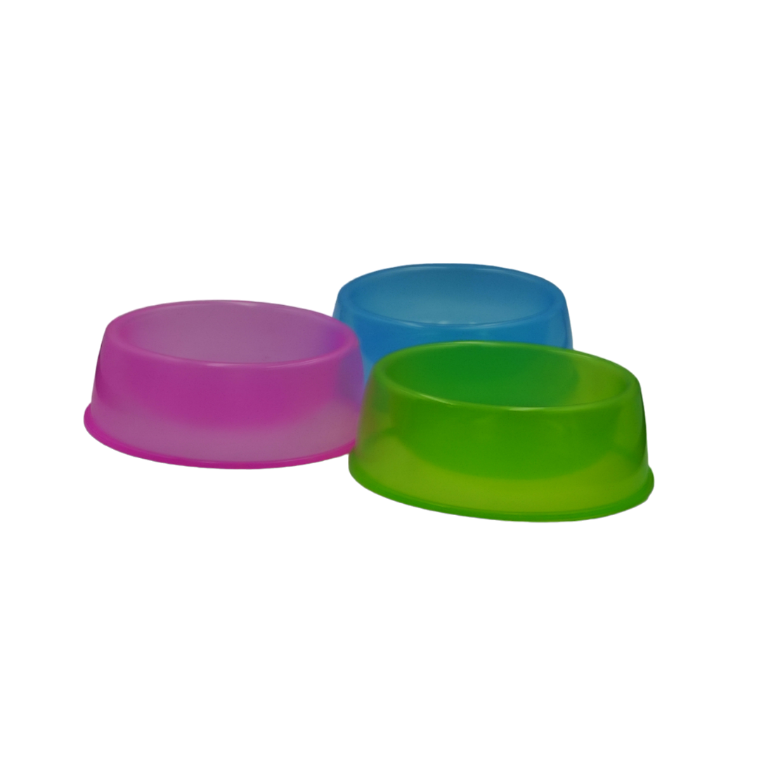 طبق طعام للقطط بلاستيك - Plastic Cat Food Bowl