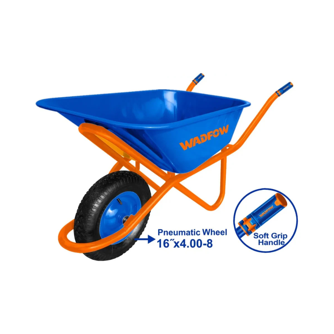 عربة يدوية وادفو 150 كجم عجل هوائي نفخ - Wadfow Wheelbarrow 150KG