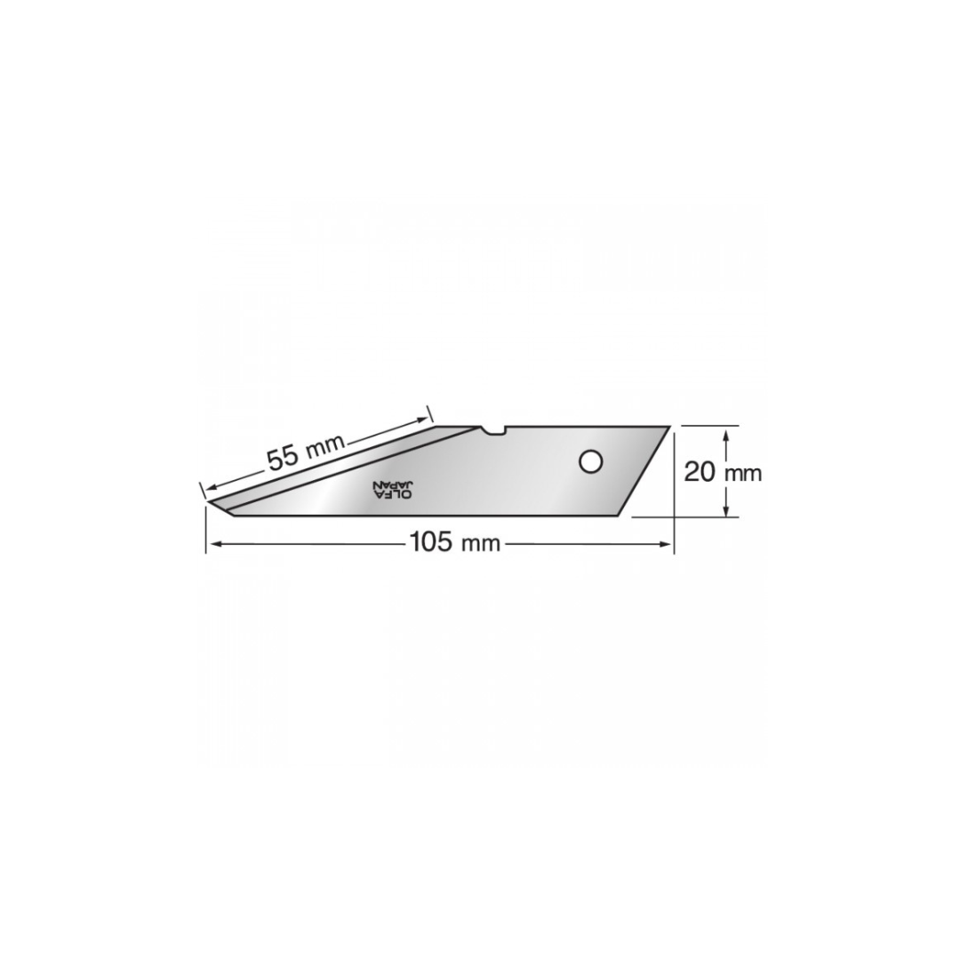 شفرة سكين أولفا - Olfa Knife Blade ck-2