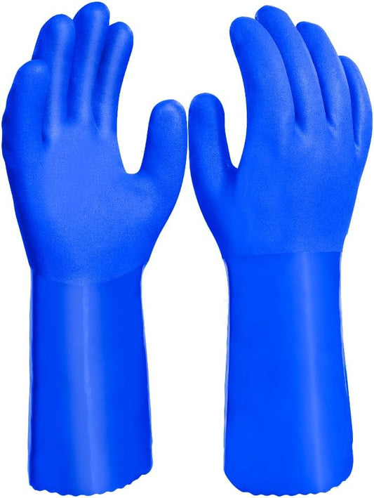 قفازات صناعية مقاومة للماء والتآكل من توتال - TOTAL Industrial PVC Gloves