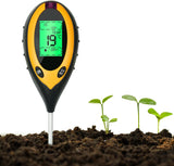 جهاز فحص التربة درجة الحموضة ، درجة الحرارة ، نسبة الرطوبة ، نسبة الإضاءة - Soil Tester, 4 in 1 TEMP, PH , HUM, LIGHT