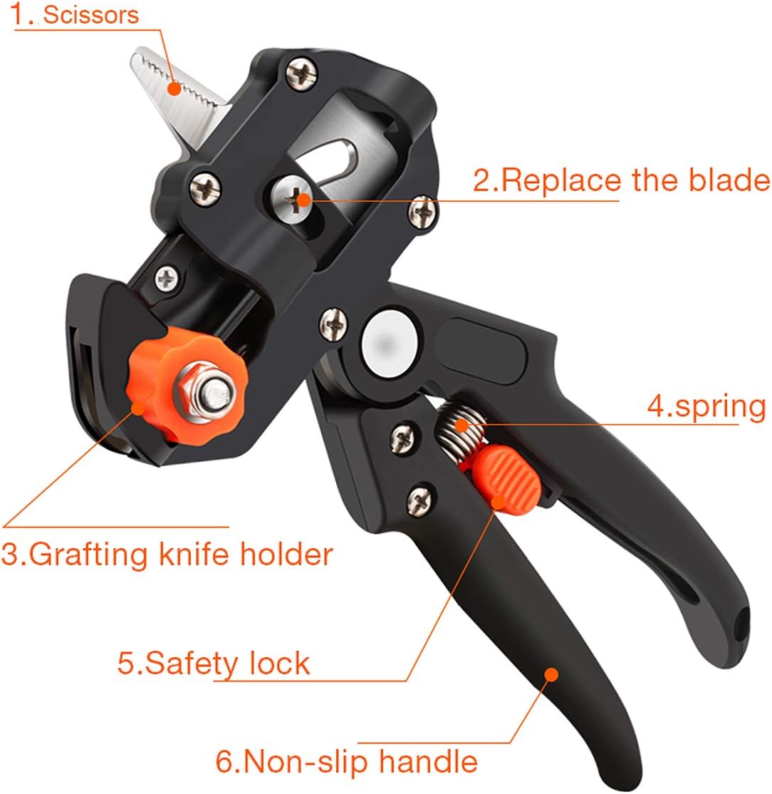 شنطة أدوات تطعيم متكاملة - Garden Grafting Tool Kit