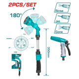 طقم سقي مكون من قطعتين من توتال - Total 2Pcs Watering Kit