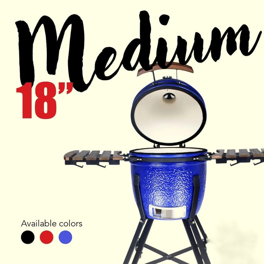 مشوى كامادو 18 إنش - Kamado Grill Medium 18 In