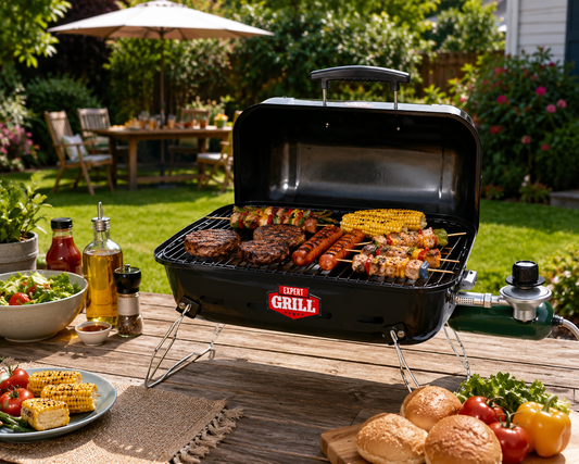 مشوى غاز محمول EXPERT GRILL Portable Gas Grill