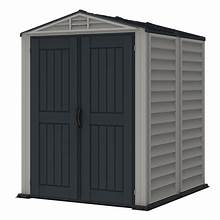 مخزن أدوات حديقة مقاوم للعوامل الجوية - YardMate Pent Plus Storage Shed