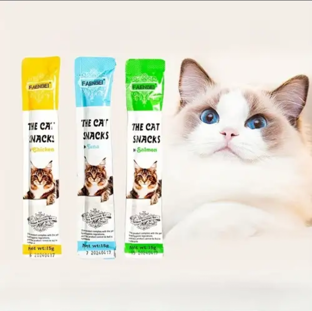مكافآت قطط كريمة - Creamy Cat Treats