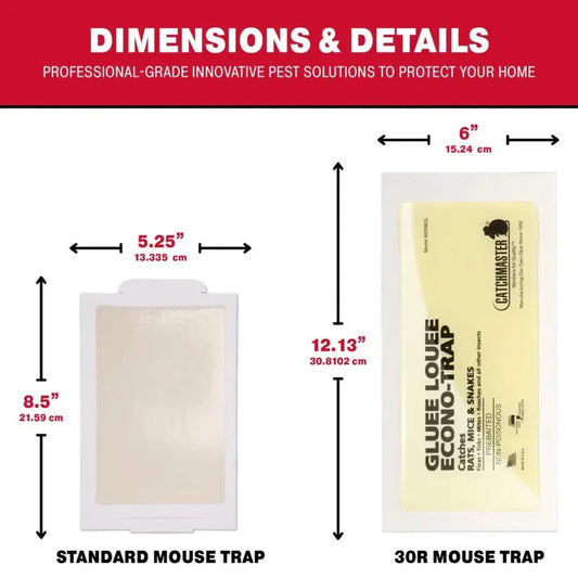 مصيدة لاصقة للفئران والحشرات حجم كبير- Large size Mouse Insect Glue Board Traps