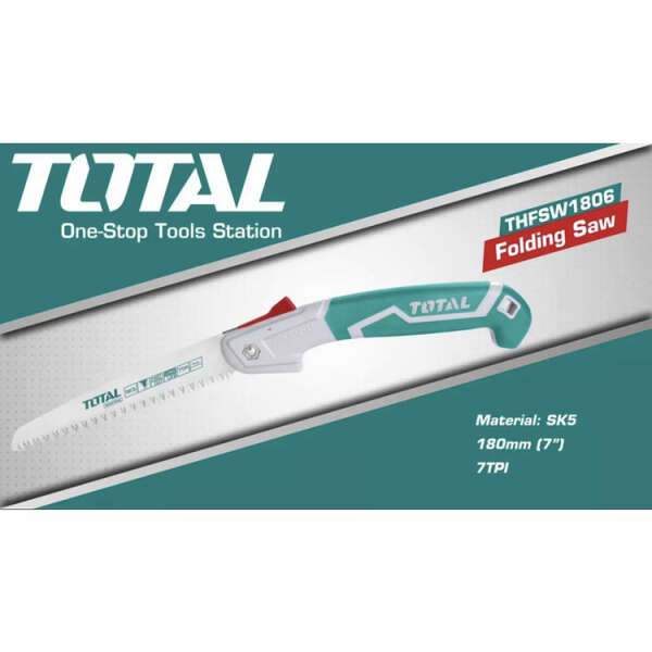 منشار قابل للطي توتال 7 إنش - Total Folding Saw 7 In