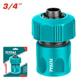 كوبلينج بربيش بلاستيك 3/4 انش من توتال - Total Plastic Hose Connector 3/4 In