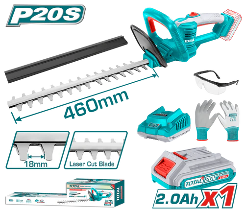 مقص تشذيب الأسيجة بطارية ليثيوم من توتال - Total Lithium-ion Hedge Trimmer