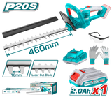 مقص تشذيب الأسيجة بطارية ليثيوم من توتال - Total Lithium-ion Hedge Trimmer