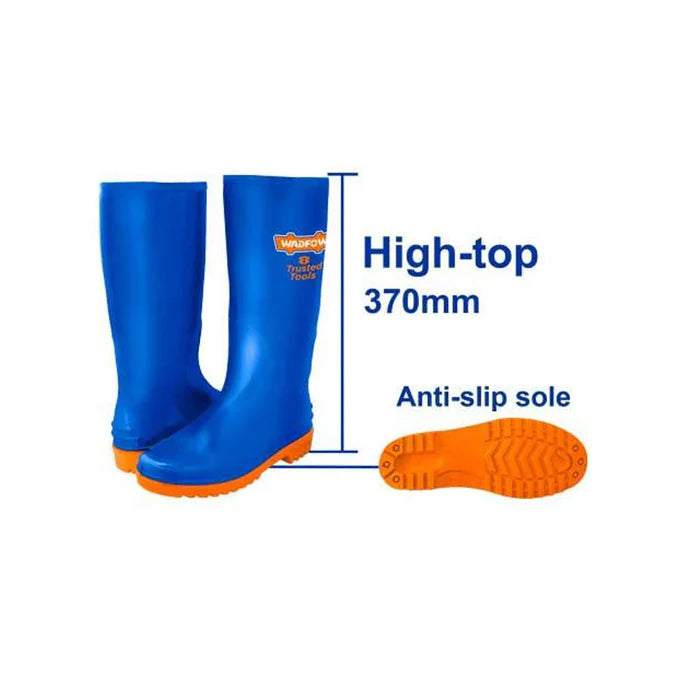 جزمة عمل مقاومة للانزلاق من وادفو - Wadfow Rain Boots 100% New Virgin Pvc