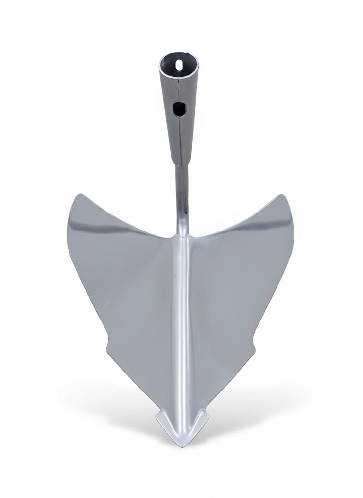 محراث يدوي معدني لتشكيل الأتلام الزراعية بدون عصا - Manual Furrow Plow Head