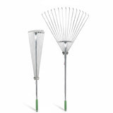 مشط أوراق معدني قابل للطوي - Foldable Metal Leaf Rake
