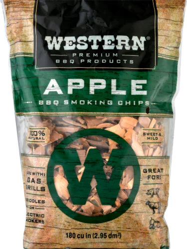 شرائح تدخين للشواء BBQ Wood Chips - 750 غم | WESTERN Premium