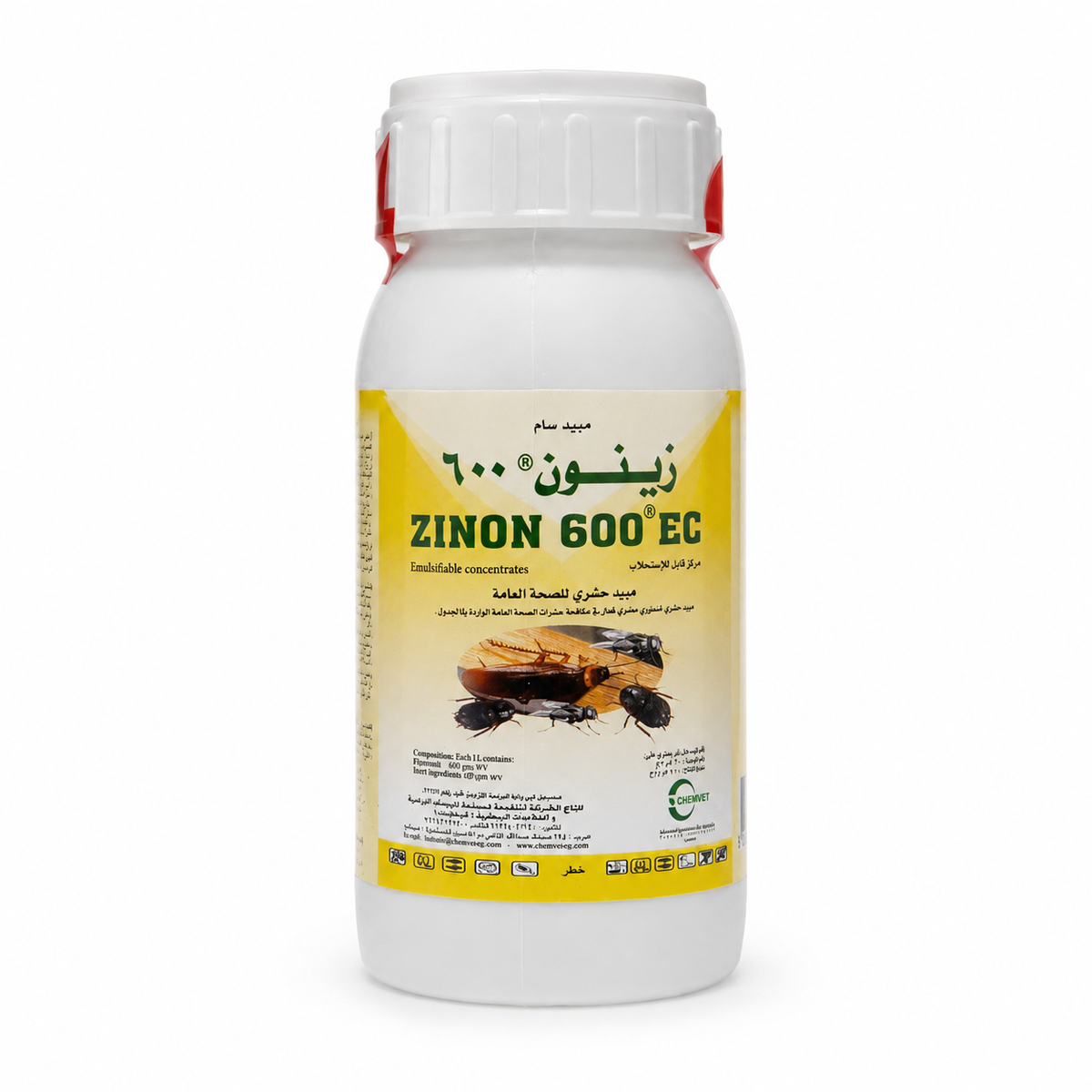 زينون اي سي 600 مبيد حشري لآفات الصحة العامة - Zenon EC 600 Public Health Pesticide