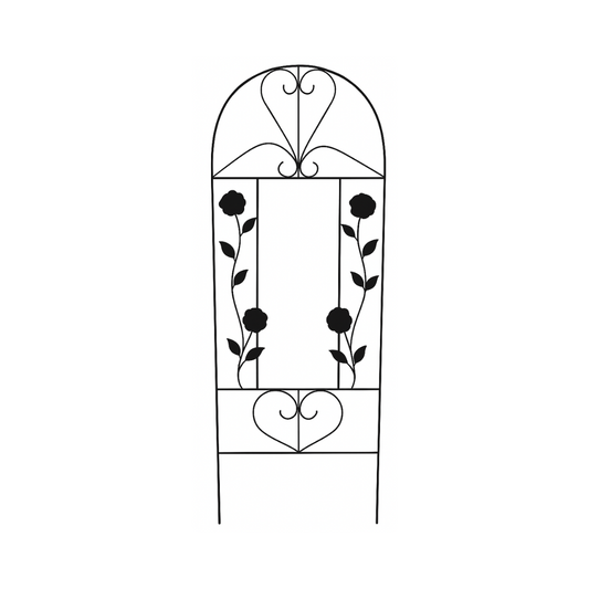 ستاند تسليق نباتات معدني بتصميم زخرفي - Decorative Metal Plant Climbing Stand