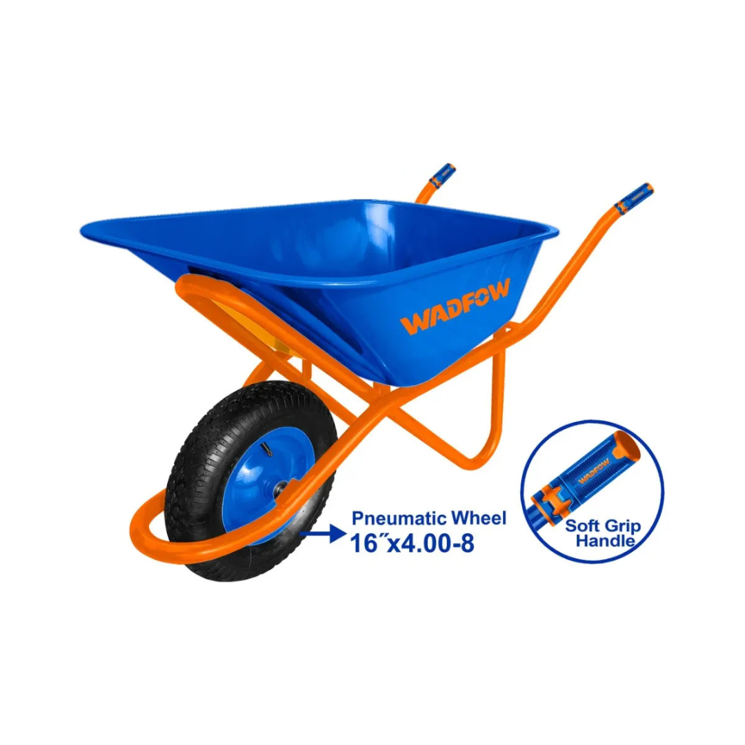 Wadfow Wheel Barrow 150KG - عربة يدوية وادفو 150 كجم عجل هوائي نفخ