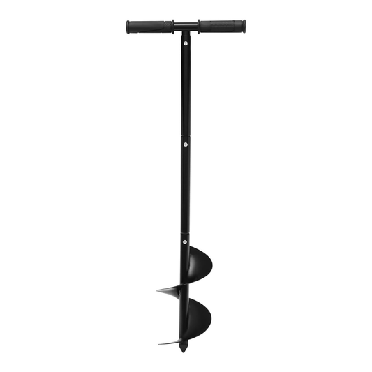 حفّار أرض يدوي حلزوني فولاذي - Manual Steel Garden Earth Auger