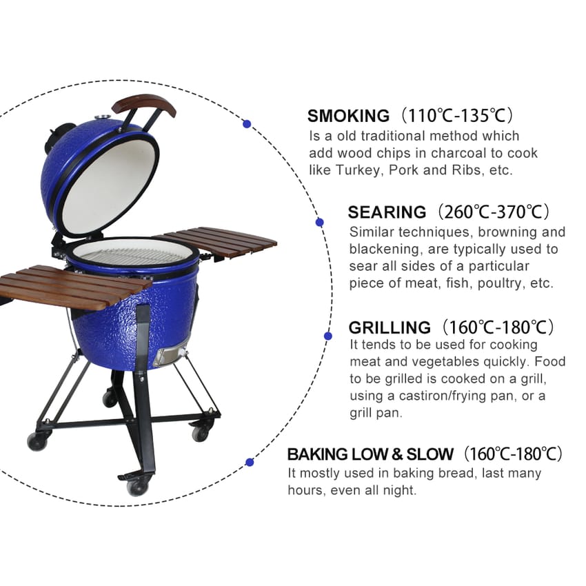 Kamado Grill Medium 18 Inch || كامادو 18 إنش