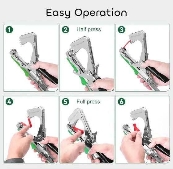 Total Plant Tying Machine - مكبس تربيط الأشجار توتال