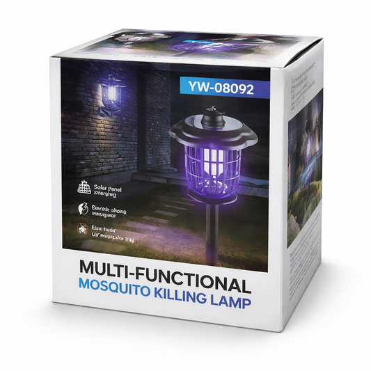 مصباح قاتل البعوض متعدد الوظائف يعمل بالطاقة الشمسية 50 سم – Solar Mosquito Killing Lamp 50cm