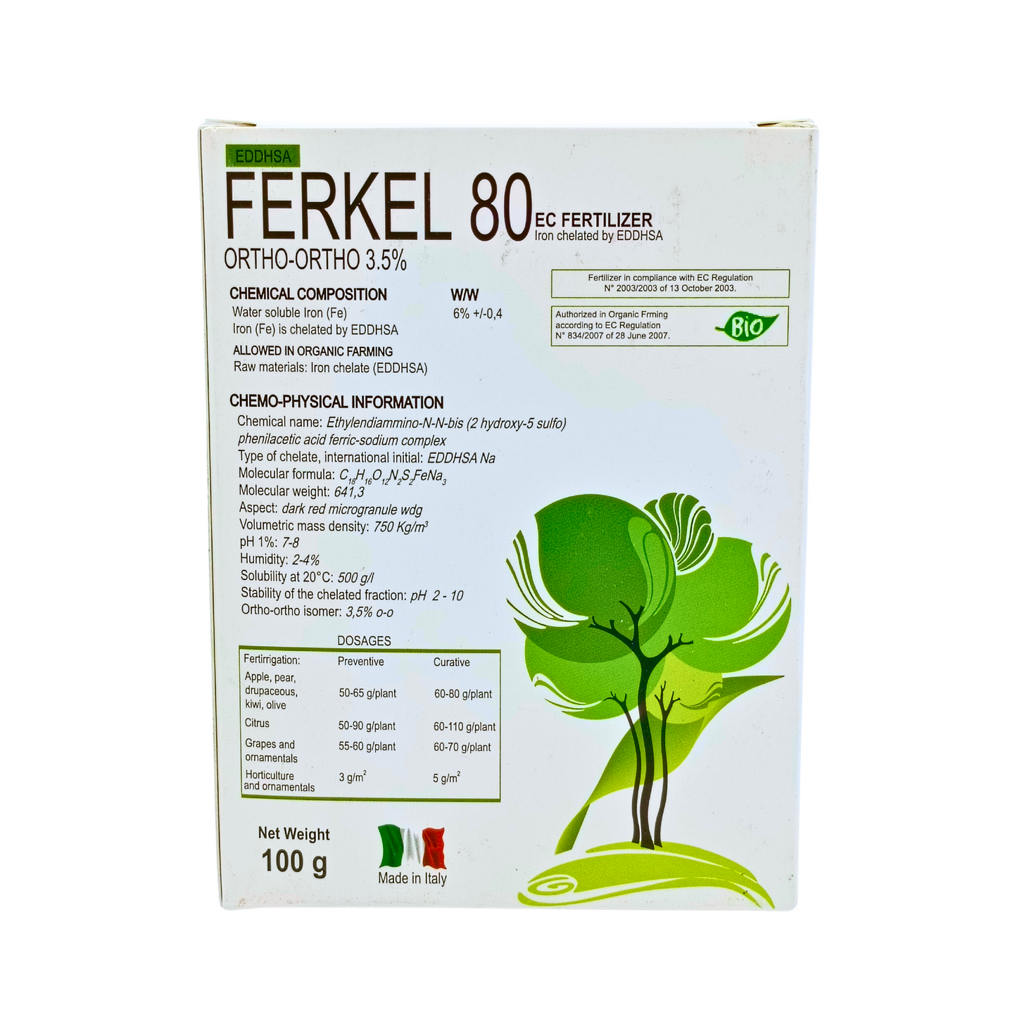 Italian Ferkel 80 (Fe) - (حديد ايطالي فيركل 3.5% ( 100 غم