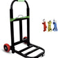 عربة نقل قابلة للطي بقدرة تحميل 100 كغم مع عجلات صامتة وحبال تثبيت - Foldable Hand Trolley 100 kg Capacity