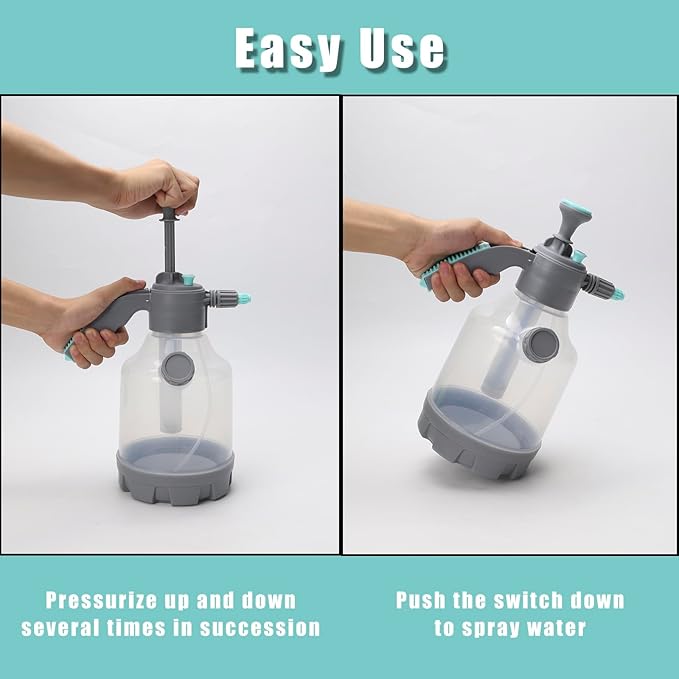 مضخة مبيدات وتعقيم يدوية بسعة 3 لتر - Hand Pressure Sprayer 3L