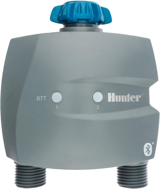 Hunter BTT 2-Zone Tap Timer - مؤقت الحنفية من هنتر  مزدوج المراحل يعمل بالبلوتوث