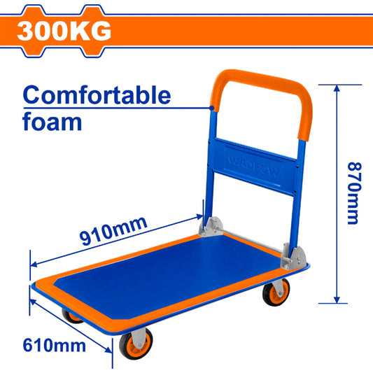 عربات نقل احترافية قابلة للطي بقدرتي تحميل 150 كغ و300 كغ - Wadfow Folding Hand Trucks 100KG & 300KG