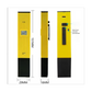 مواصفات جهاز pH Meter الرقمي مع الأبعاد