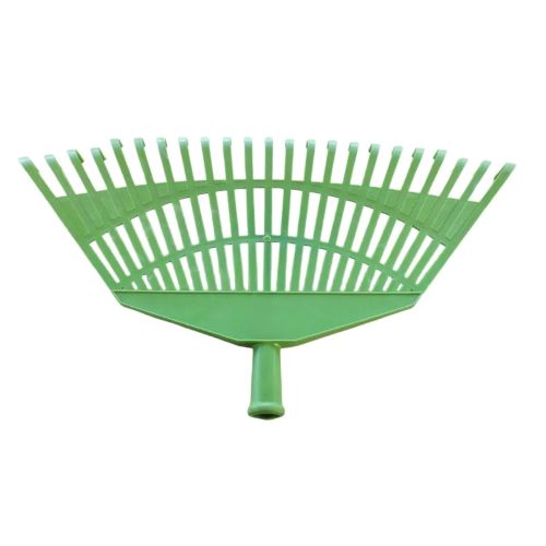 مشط أوراق بلاستيكي 22 سن بدون عصا - Plastic Leaf Rake Head 22 Teeth