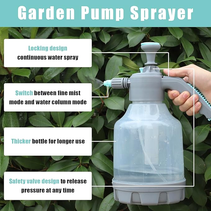 مضخة مبيدات وتعقيم يدوية بسعة 3 لتر - Hand Pressure Sprayer 3L