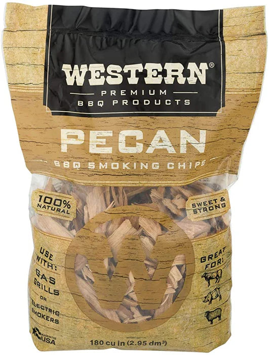 شرائح تدخين للشواء BBQ Wood Chips - 750 غم | WESTERN Premium