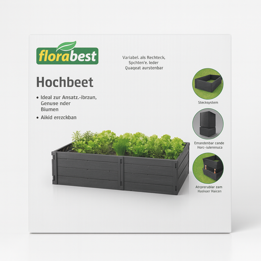 حوض زراعة مرتفع قابل للتوسعة - Expandable Raised Garden Bed