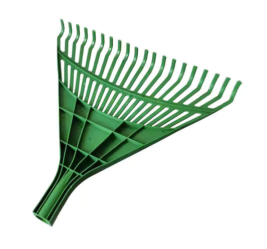 مشط أوراق بلاستيكي 26 سن بدون عصا - Plastic Leaf Rake Head 26 Teeth