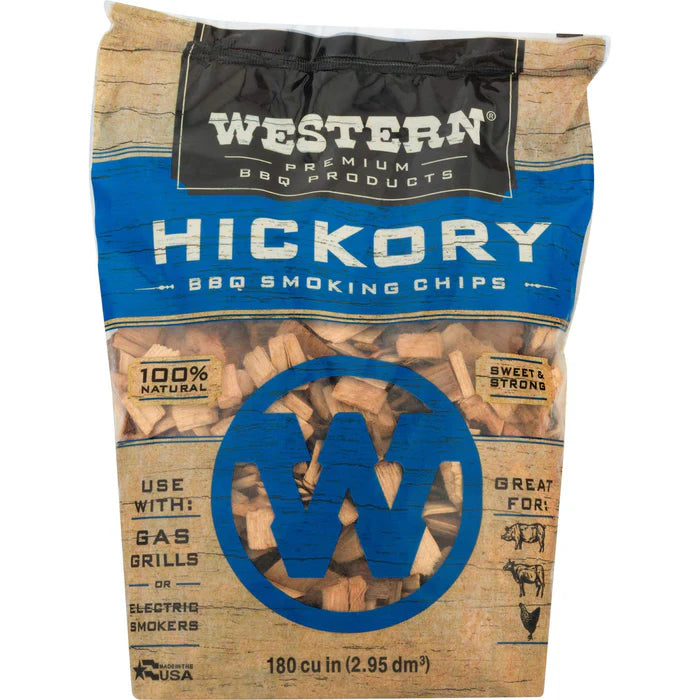 شرائح تدخين للشواء BBQ Wood Chips - 750 غم | WESTERN Premium