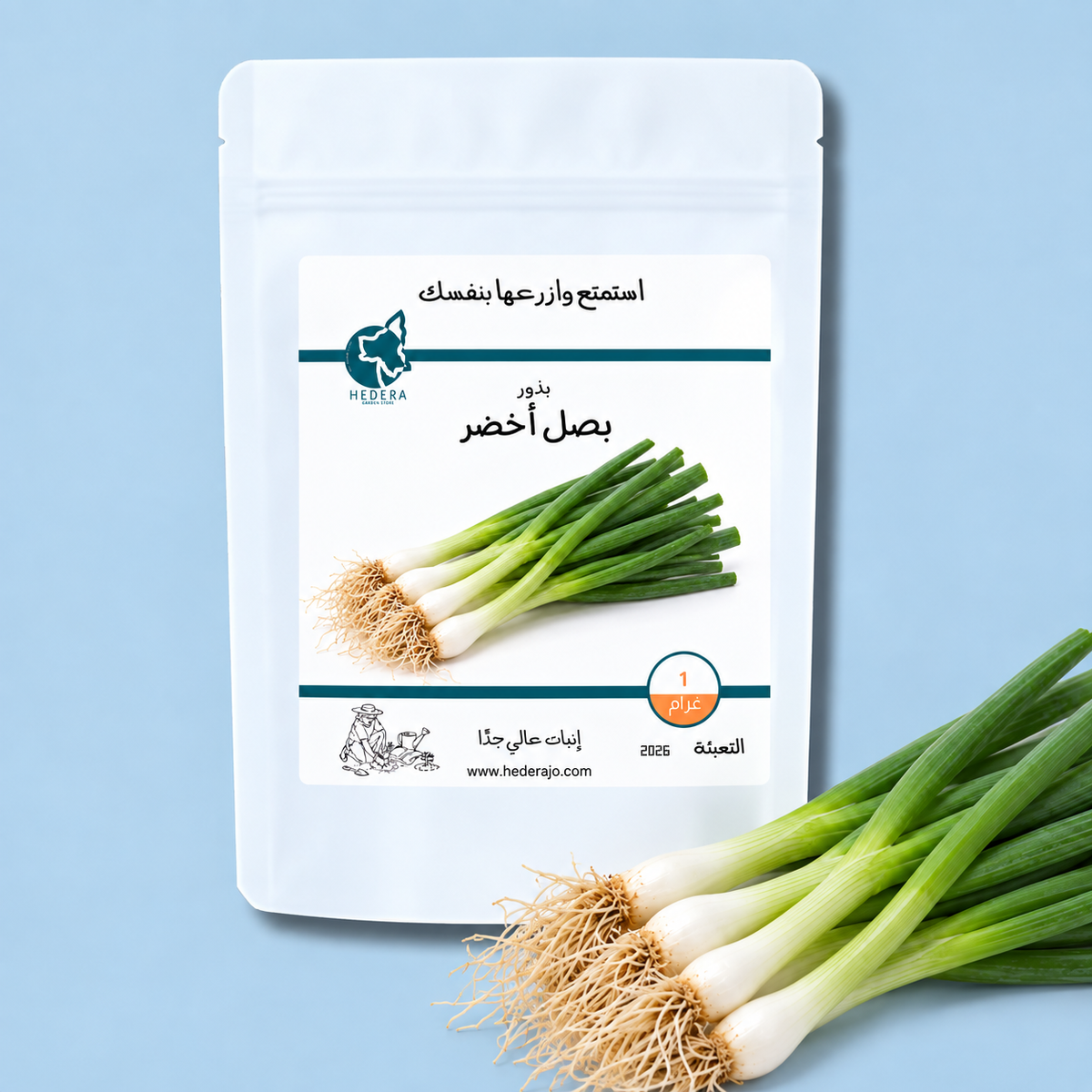 بذور بصل أخضر Green Onion Seeds