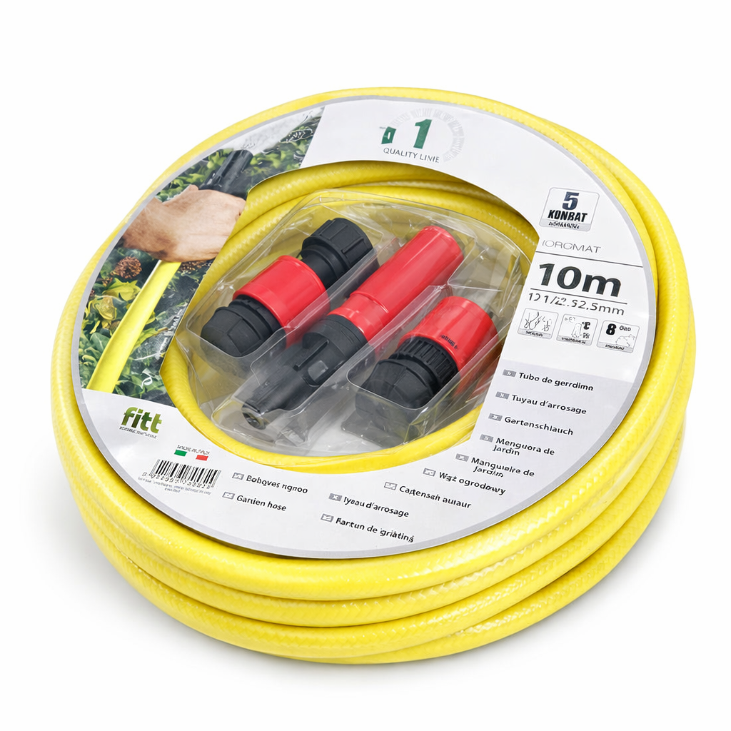 بربيش حديقة ½ إنش إيطالي 10 متر – Italian Garden Hose 1/2 Inch 10 Meter
